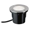 Image de Encastré de sol LED Durea IP67 rond 153mm 3000K 8W 530lm 230V 75° Acier inoxydable Métal