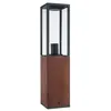 Image de Objet lumineux Timba IP44 carré 600mm max. 60W 230V Bois E27 Bois