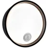 Image de Applique d'extérieur LED Platomo Détecteur de mouvement crépusculaire (IR) résistant à l'eau de mer IP44 rond 180mm 3000K 14,5W 1200lm 230V Noir Matière plastique