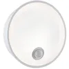Image de Applique d'extérieur LED Platomo Détecteur de mouvement crépusculaire (IR) résistant à l'eau de mer IP44 rond 180mm 3000K 14,5W 1200lm 230V Blanc Matière plastique