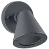 Image de Applique d'extérieur Trian résistant à l'eau de mer IP44 rond 100x125mm max. 35W 230V Anthracite Aluminium