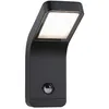 Image de Applique d'extérieur LED Kulma Détecteur de mouvement crépusculaire (IR) résistant à l'eau de mer IP44 90x174mm 3000K 7,5W 500lm 230V Anthracite Aluminium