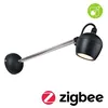 Image de Applique d'extérieur LED Smart Home Zigbee 3.0 Kikolo favorable aux insectes IP65 90mm Tunable Warm 6,2W 400lm 230V 80° Anthracite Matière plastique#Aluminium