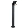 Image de Borne lumineuse LED Cuff Détecteur de mouvement crépusculaire (IR) IP44 782mm 3000K 10W 700lm 230V 70° Anthracite Aluminium