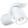 Image de Applique d'extérieur LED Cuff Détecteur de mouvement crépusculaire (IR) IP44 76x217mm 3000K 10W 700lm 230V 70° Blanc Aluminium