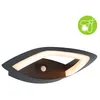 Image de Applique d'extérieur LED Akena Détecteur de mouvement crépusculaire (IR) favorable aux insectes IP44 243x254mm 2200K 10,8W 800lm 230V Anthracite Aluminium