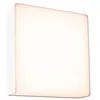 Image de Applique d'extérieur LED Azalena Détecteur de mouvement crépusculaire (HF) IP44 250x97mm 3000K 8,5W 700lm 230V Blanc Matière plastique#Aluminium