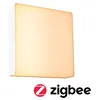 Image de Applique d'extérieur LED Smart Home Zigbee 3.0 Azalena Détecteur de mouvement crépusculaire (HF) favorable aux insectes IP44 250x97mm Tunable Warm 8,5W 700lm 230V Blanc Matière plastique#Aluminium