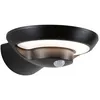 Image de Solar Applique d'extérieur LED Bordola Détecteur de mouvement crépusculaire (IR) IP44 180x211mm 3000K 3,5W 220lm 3,7V Anthracite Matière plastique