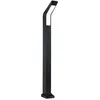 Image de Borne lumineuse LED Merano Détecteur de mouvement crépusculaire (HF) IP44 910mm 3000K 14W 850lm 230V Anthracite Aluminium