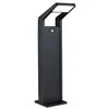 Image de Borne lumineuse LED Juntea Détecteur de mouvement crépusculaire (IR) IP44 585mm 3000K 11W 900lm 230V Anthracite Aluminium