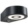 Image de Applique d'extérieur LED Silma Détecteur de mouvement crépusculaire (IR) IP44 65x186mm 3000K 5,5W / 0,7W 600lm 230V Anthracite Aluminium