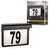 Image de Solar Numéro de maison lumineux LED Dayton II IP44 3000K 2lm Noir