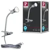 Image de Spot à pince Finja Chrome mat 230V GU10