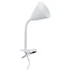 Image de Spot pince Vitis Flexible arm cord switch Blanc 230V E14