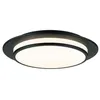 Image de Plafonnier LED 3-Step-Dim Egron 2700K 750lm 230V 16W gradable Noir mat