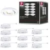Image de Spot encastré LED Kit de 10 orientable rond 82mm 70° 10x4,8W 10x450lm 230V 3000K Blanc