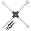 Image de HAZET, Clé à douille + douilles, Clé en croix 705V-02   Profil à 6 pans extérieurs   17 x 19 x 22 x Carré mâle 12,5 = 1/2 pouc 