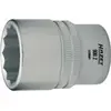 Image de Hazet, Clé à douille + douilles, Douille   12 pans 900Z-22   Carré creux 12,5 mm (1/2 pouce)   Profil Traction à 12 pans extér  (22 mm)
