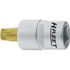 Image de HAZET, Clé à douille + douilles, Douille mâle   TORX 992-T50   Carré creux 12,5 mm (1/2 pouce)   Profil TORX intérieur   T50 