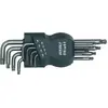 Image de HAZET, Tournevis, Jeu de clés mâles coudées 2116LG/8H   Profil TORX intérieur   T9   T10   T15   T20   T25   T  (Section en T)