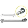 Image de Hazet 606-13 606 Clé mixte à cliquet 13 mm