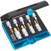 Image de HAZET, Clé à douille + douilles, Jeu de douilles mâles 986/9N   Carré creux 12,5 mm (1/2 pouce)   Profil à 6 pans intérieurs   