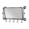 Image de Patère Murale & Miroir "Cervin" 75cm Anthracite