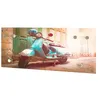 Image de Patère Murale 6 Crochets "Scooter" 70cm Multicolore