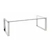 Image de Table Basse Design "Hytin" 120cm Argent
