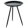Image de Table basse ronde SHYNA en métal 38cm - Noir
