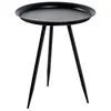 Image de Table basse ronde SHYNA en métal 44cm - Noir