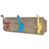 Image de Patère Murale Bois "School" 35cm Multicolore