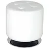 Image de Pouf Rond Design "Hava" 40cm Blanc