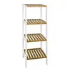 Image de Étagère 4 Niveaux en Bambou "Stacy" 112cm Naturel