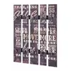 Image de Patère Murale Vintage "Give" 100cm Violet