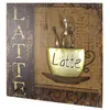Image de Patère Murale 3 Crochets "Latte" 40cm Naturel