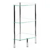 Image de Étagère d'Angle en Verre "Eliot" 77cm Transparent
