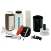 Image de Kaiser Negative Lab Set - Kit de développement de film (2 pinces pour film en rouleau, cuve de développement, pince à essorer, thermomètre, entonnoir, verre gradué de 250 ml, 2 bouteilles de 1 000 ml) - pour film 35 mm, 120 films, 220 films, film 126