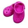 Image de Sabot plage rose bébé 30-33cm