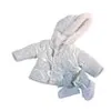 Image de Manteau blanc bottes Gotz poupée 45-50cm