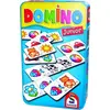 Image de Schmidt Spiele Domino Junior - boîte en métal (Allemand, Français, Italien, 2 - 6 Joueur)