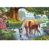 Image de SCHMIDT SPIELE Puzzle Chevaux dans le ruisseau - 150 pieces