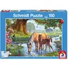 Image de Schmidt Spiele Chevaux au ruisseau (150 pièces)
