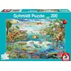 Image de Puzzle 200 pièces - Découvre les Dinosaures