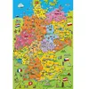 Image de PUZZLE 200 PIECES : CARTE DE L'ALLEMAGNE ILLUSTREE Schmidt