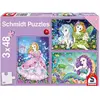 Image de Schmidt Spiele Princesse fée et sirène x pcs (48 pièces)