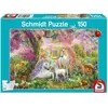 Image de Schmidt Spiele Famille de licornes dans la forêt de fleurs 150 pièces (150 pièces)