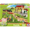 Image de Schmidt Spiele Ferme et magasin de la ferme pcs inc figurine d'origine (100 pièces)