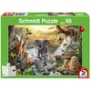 Image de Schmidt Spiele Animaux en Afrique (60 pièces)